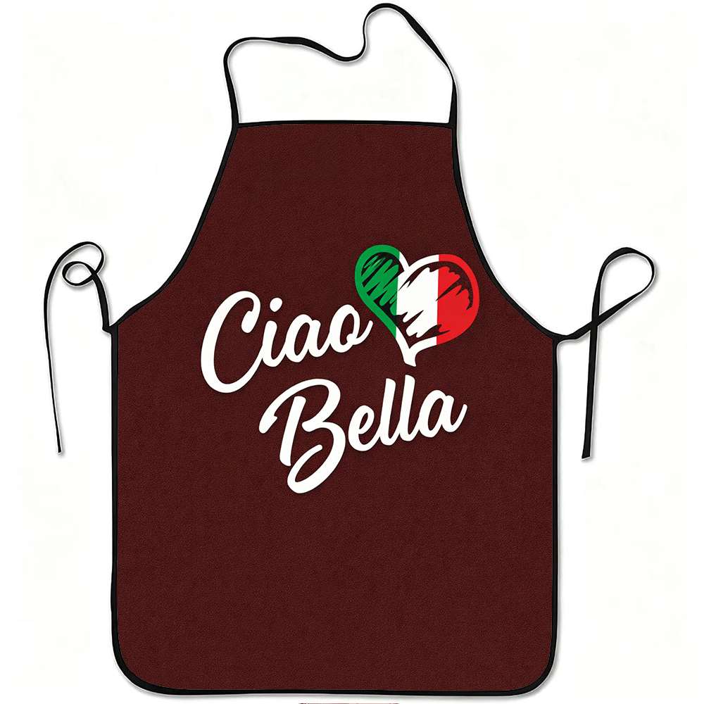 Baking Kitchen Design Ideas - 1 stuk rijk Italiaans geïnspireerde schort,