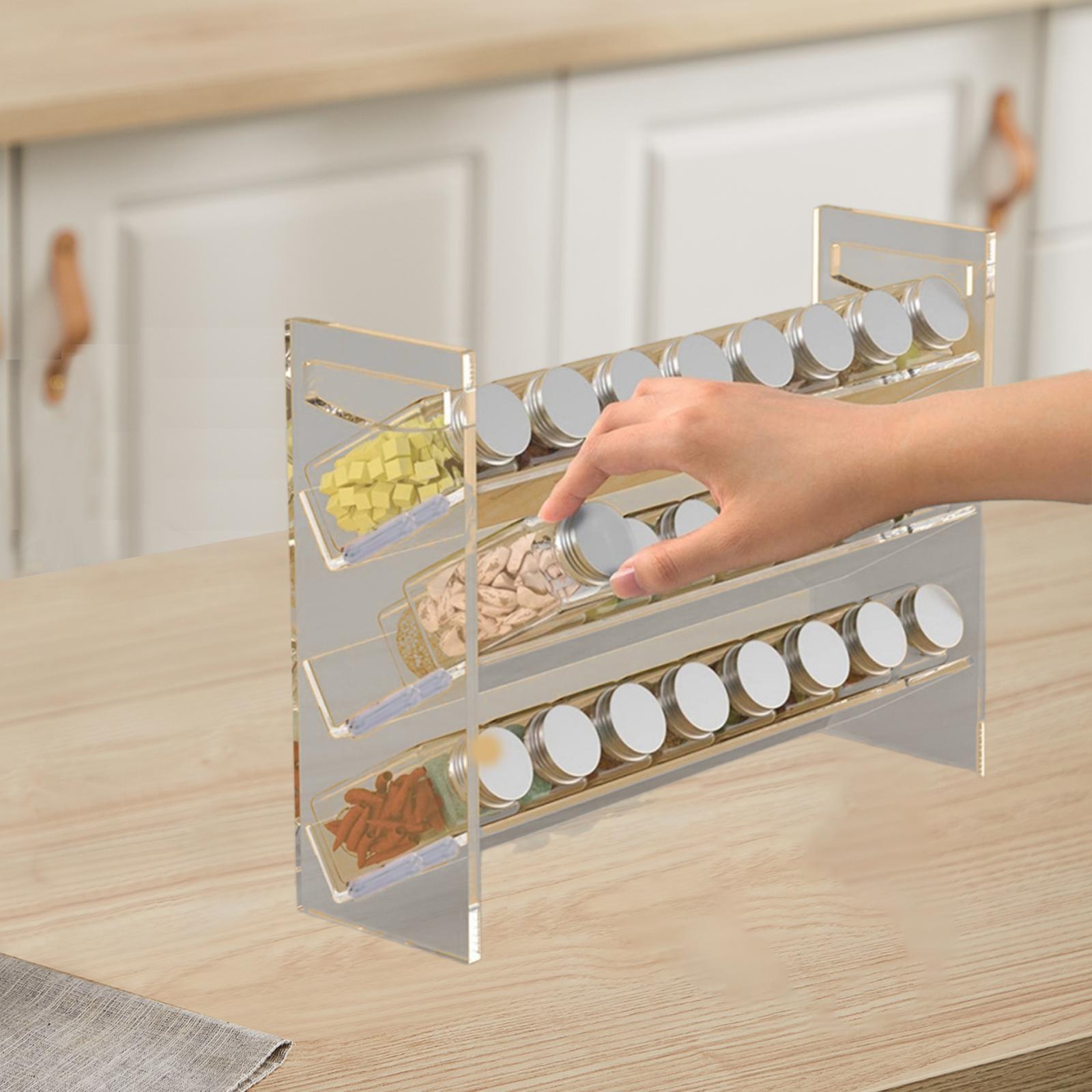 Kitchen Baking Cupboard - Acryl Kruidenrek Parfum Organizer Stand Keuken