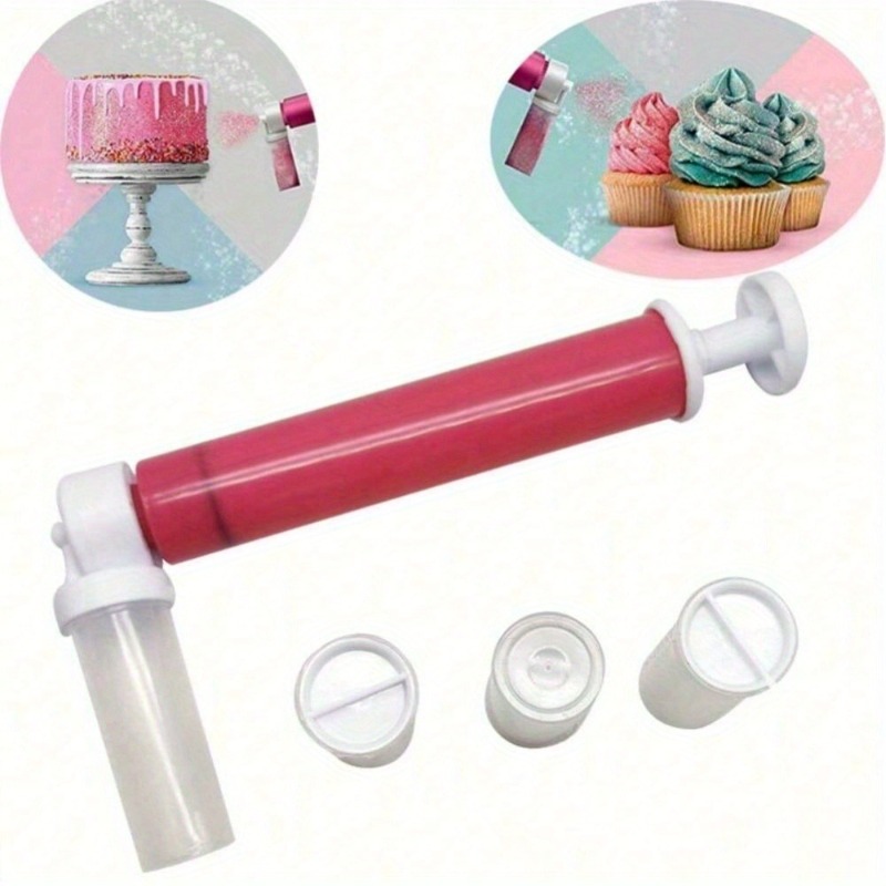 Kitchen Baking Utensil - Handmatig airbrush-spuitpistool voor taartdecoratie, bakken, gebak,