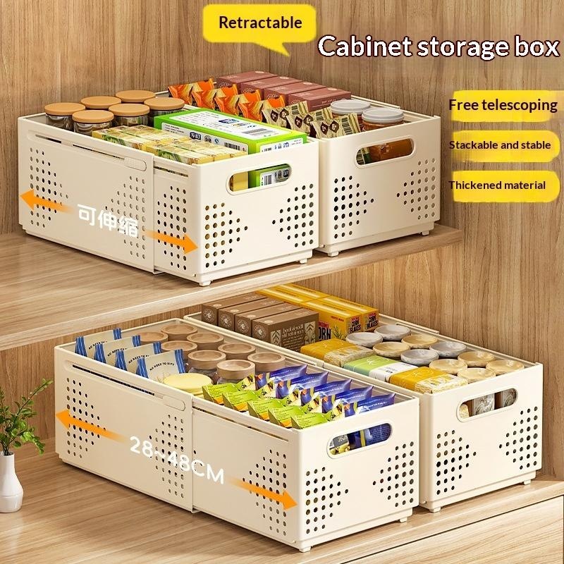 Kitchen Baking Tray Storage - ● Inklapbare plastic opbergbox, stapelbaar en