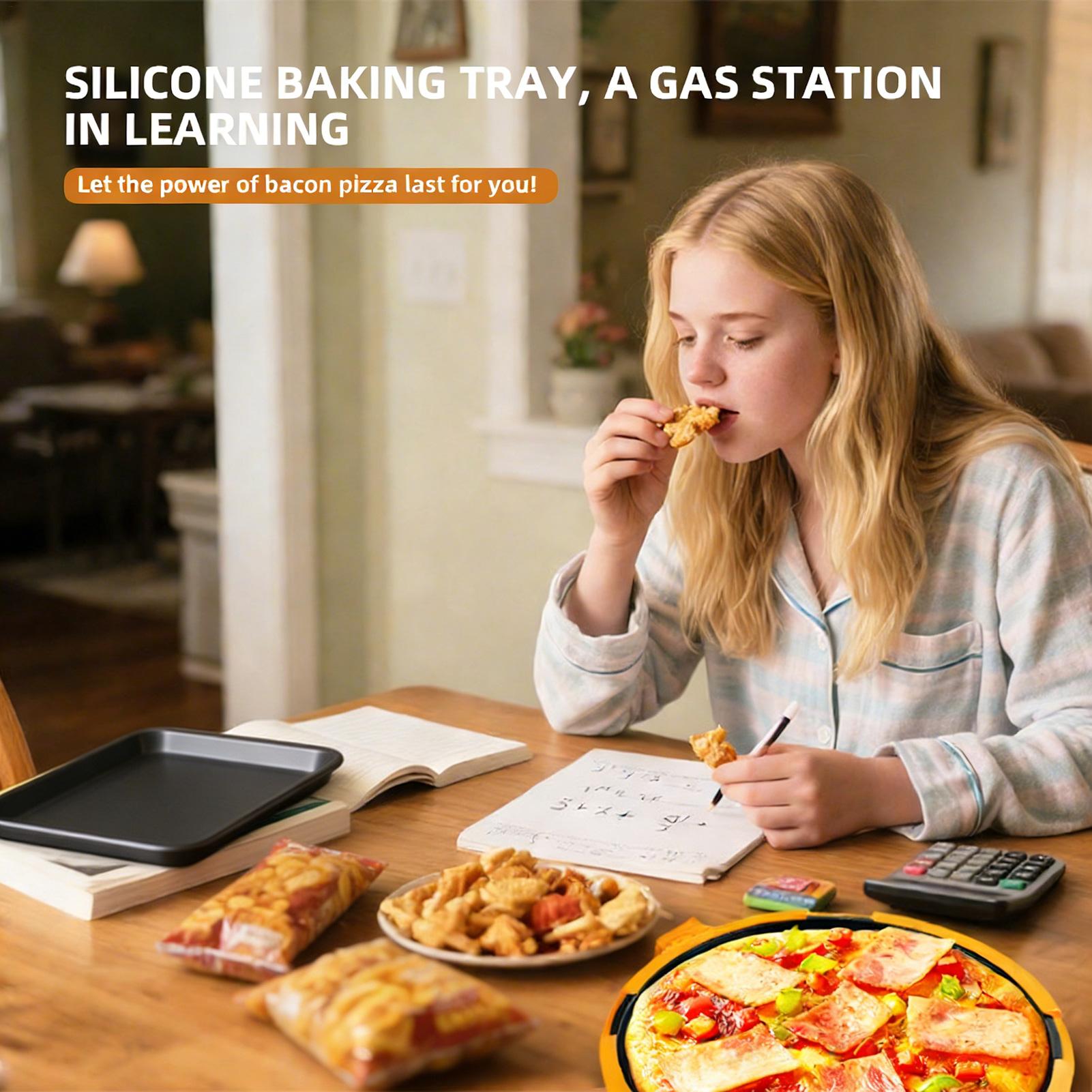 Kitchen Oven Baking Pans - Magnetron Grillpan Snelle Verhittende Pizza Bakplaat