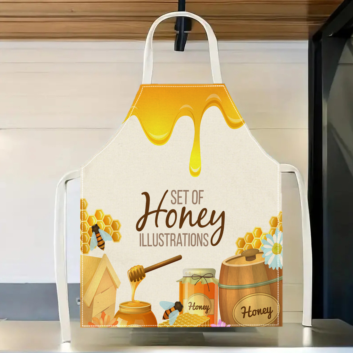 Kitchen Baking Area Ideas - 1 stuk honingbijenschort, zoet keukencadeau, koken,