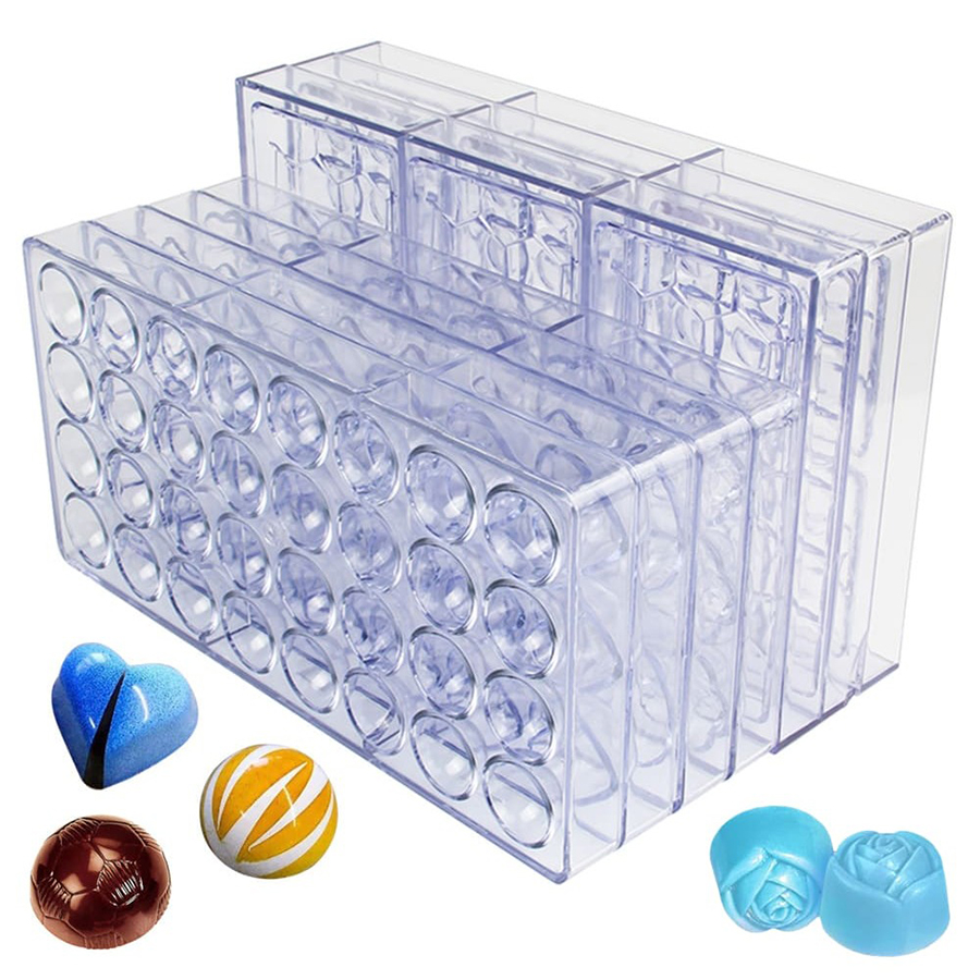 Kitchen Baking Cake - 24 stijlen beschikbaar plastic chocoladevorm creatieve
