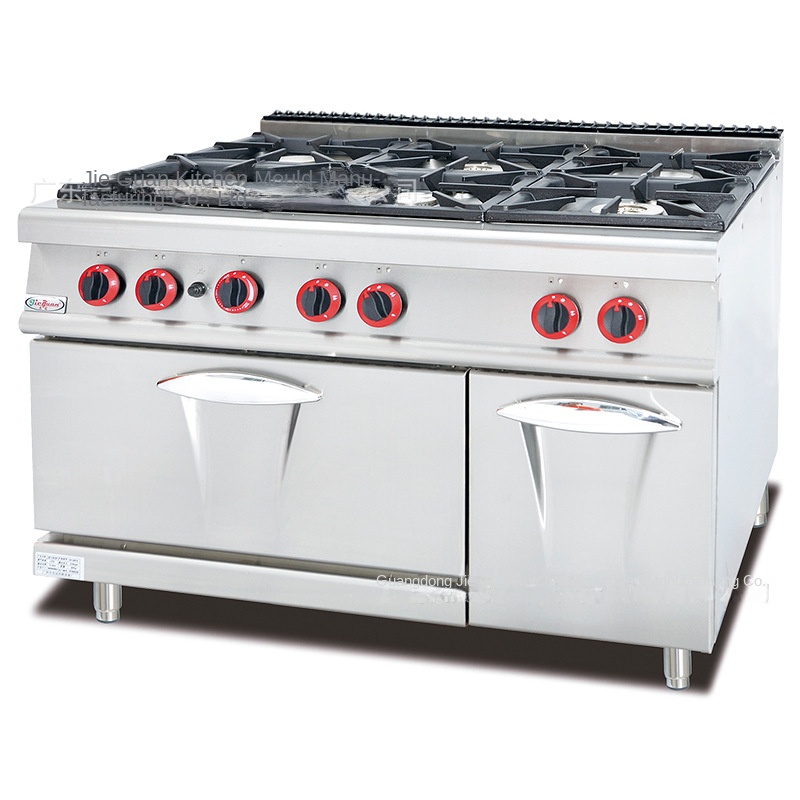 Kitchen And Baking - Jie Guan GH-797A Commerciële Keukenfornuis Verticale