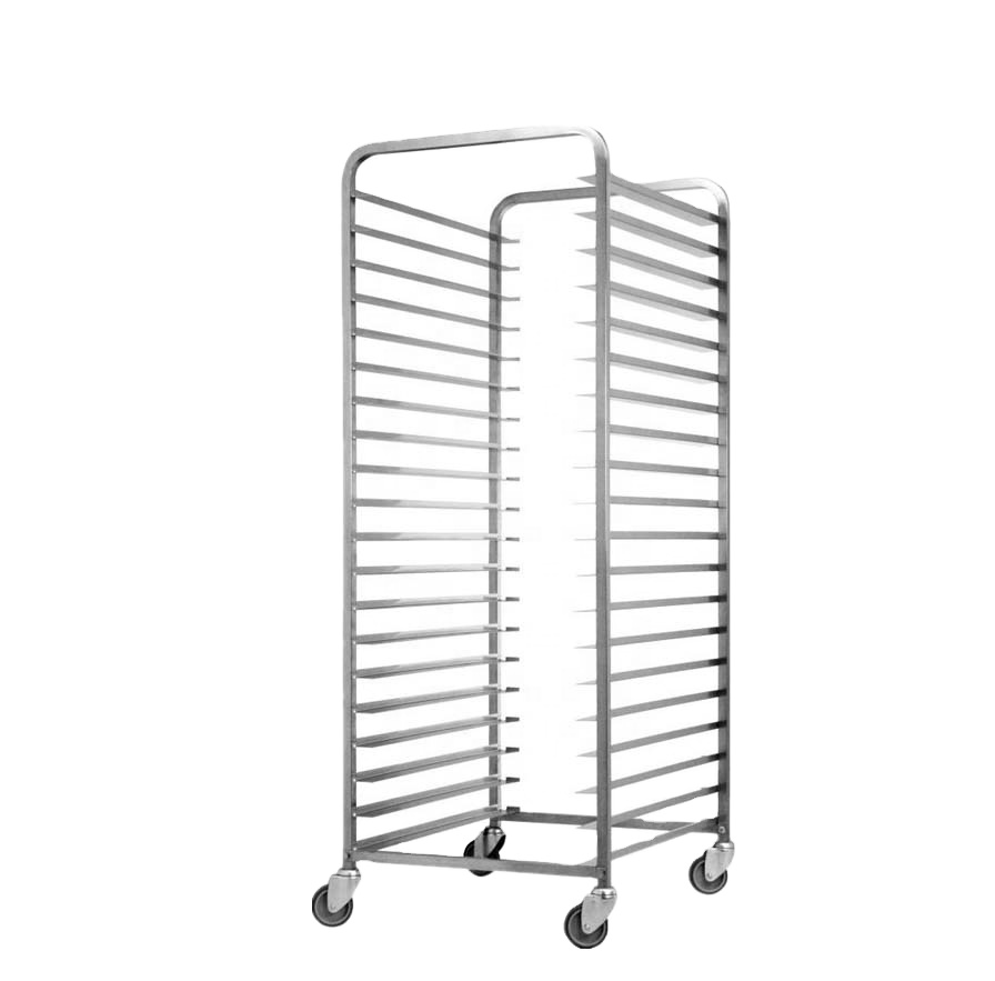 Kitchen Baking Cart - Bakkerij RVS Koelrek Trolley voor Bakken