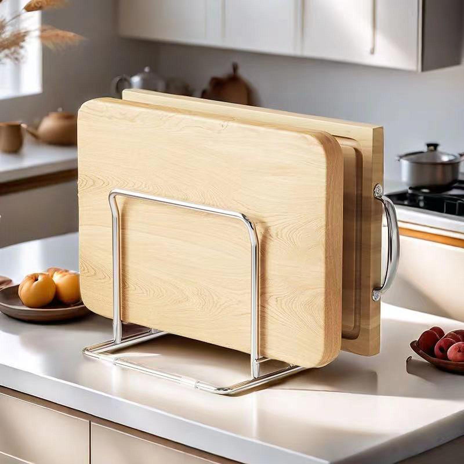 Kitchen Baking Sheet Organizer - Snijplankrek Potten Pandeksels Rek Keukenaccessoires Verdeelde