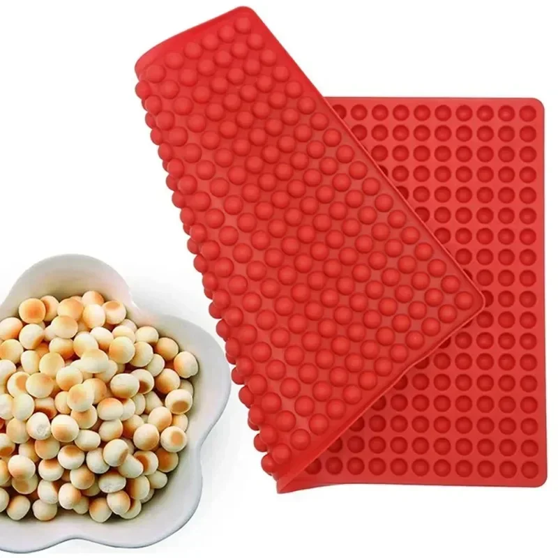 Kitchen Appliances For Baking - Mini ronde siliconen bakvorm voor chocoladedruppels