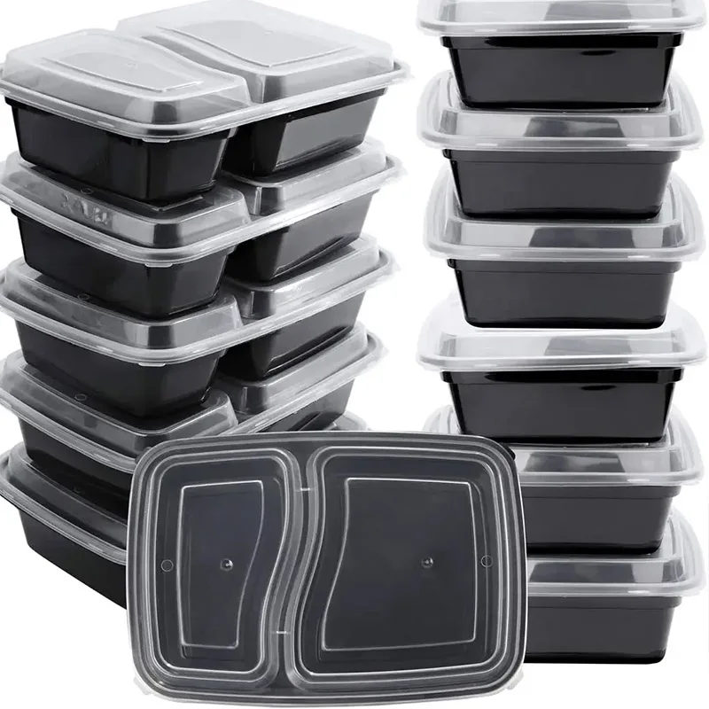 Kitchen Baking Tins - 10 sets wegwerp voedseldozen met deksels