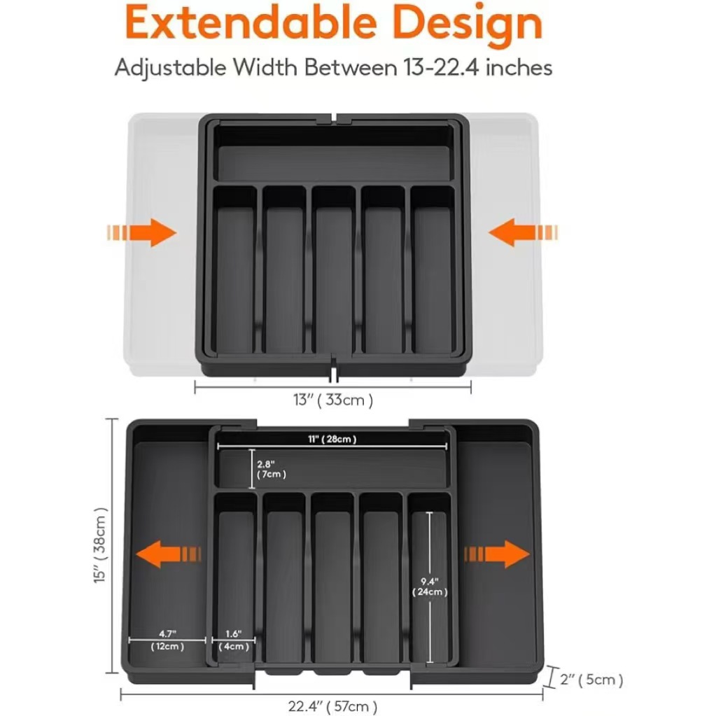 Keuken besteklade organizer ui - Kitchen Baking Tray Storage recensie en prijs