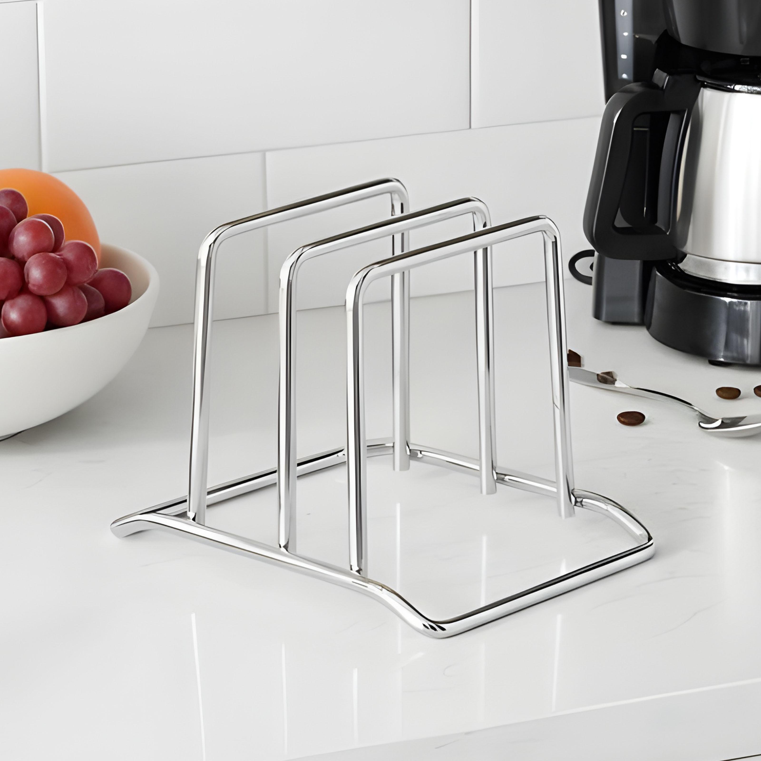 Snijplankhouder Roestvrij staa - Kitchen Baking Sheet Organizer recensie en prijs
