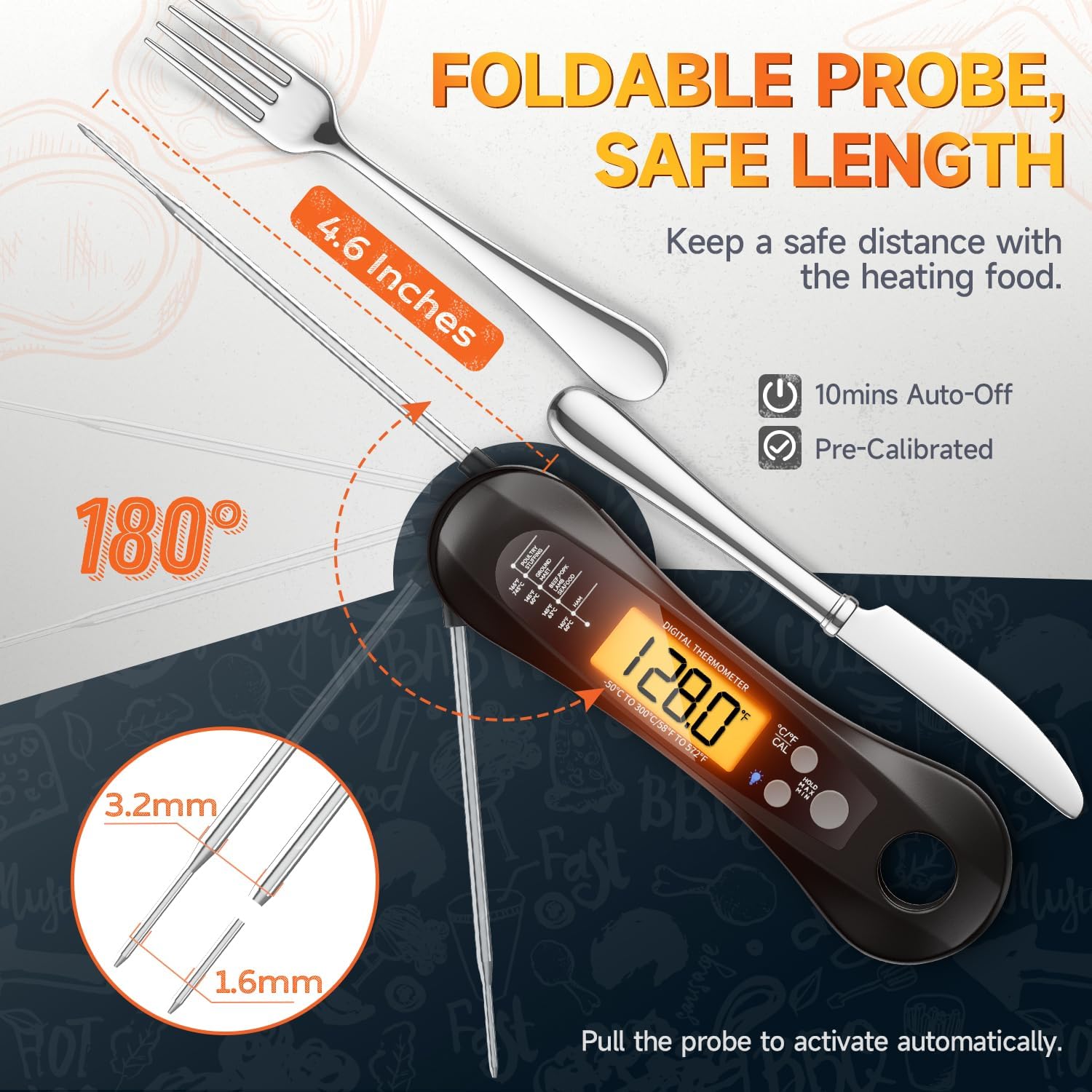Digitale vleesthermometer wate - Kitchen Baking Utensil recensie en prijs