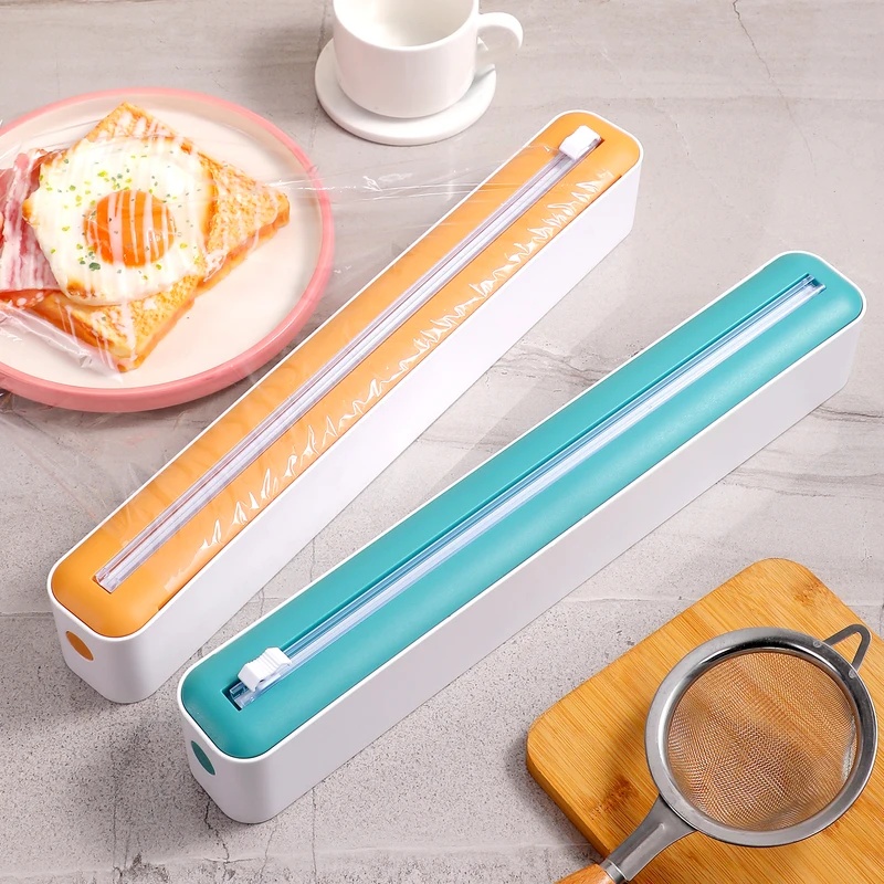 2-in-1 voedsel-folie dispenser - Kitchen Baking Tray Storage recensie en prijs