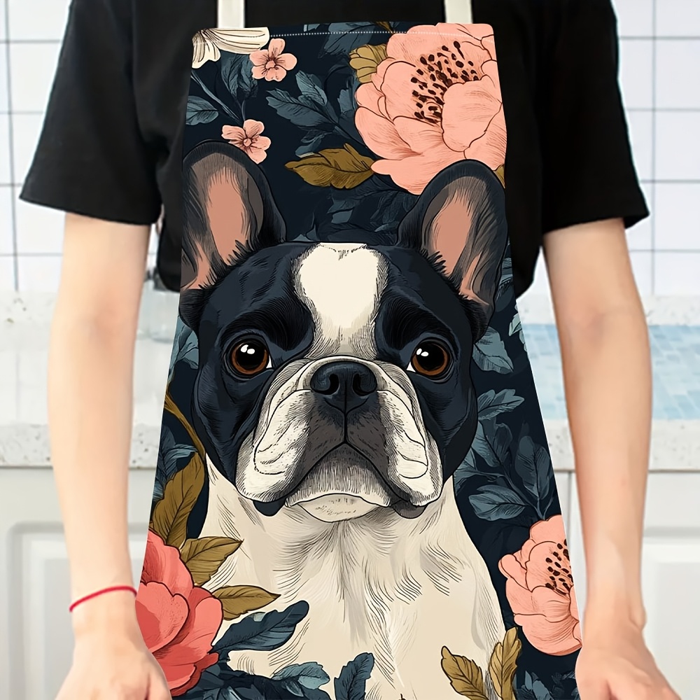 Franse Bulldog bloemenschort - - Kitchen Baking Area Ideas recensie en prijs