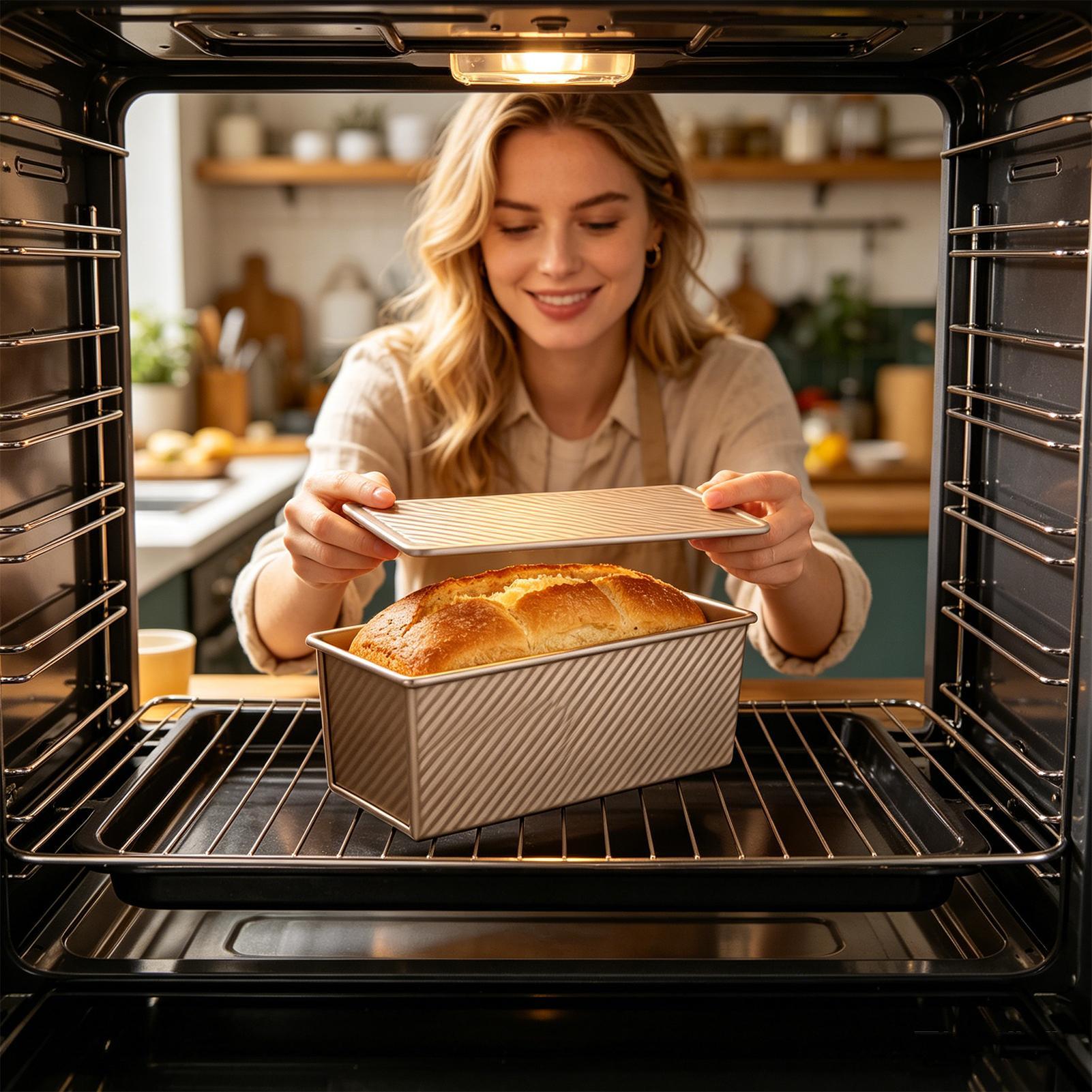 Broodbakvorm Gegolfd Koolstofs - Kitchen Baking Tins recensie en prijs