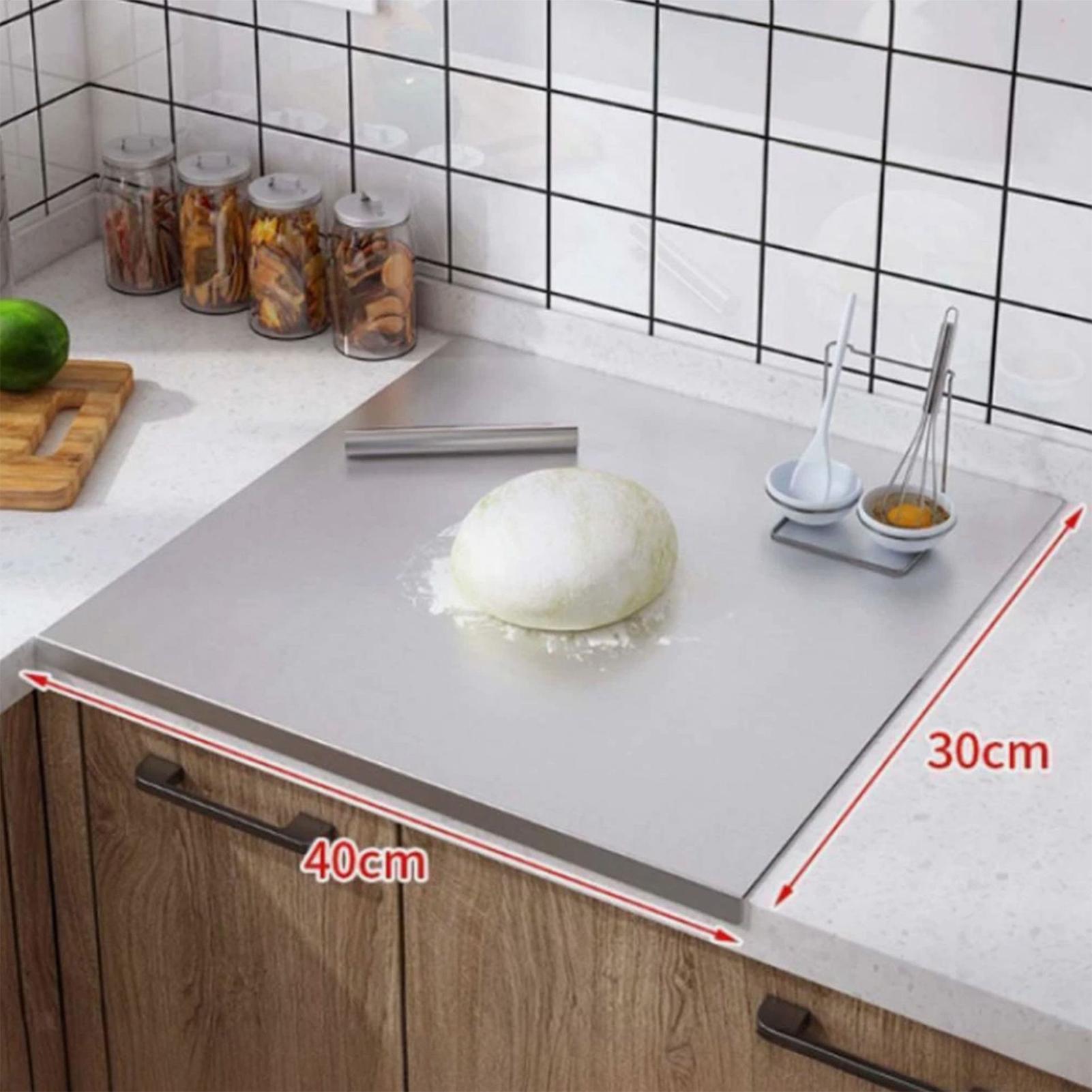 Roestvrijstalen snijplank met  - Kitchen And Baking recensie en prijs