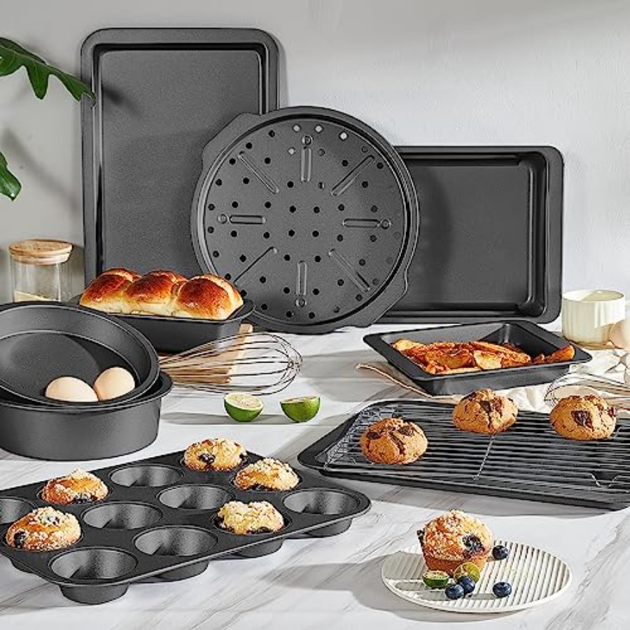 Bakvormenset, bakpannenset, an - Kitchen Oven Baking Pans recensie en prijs