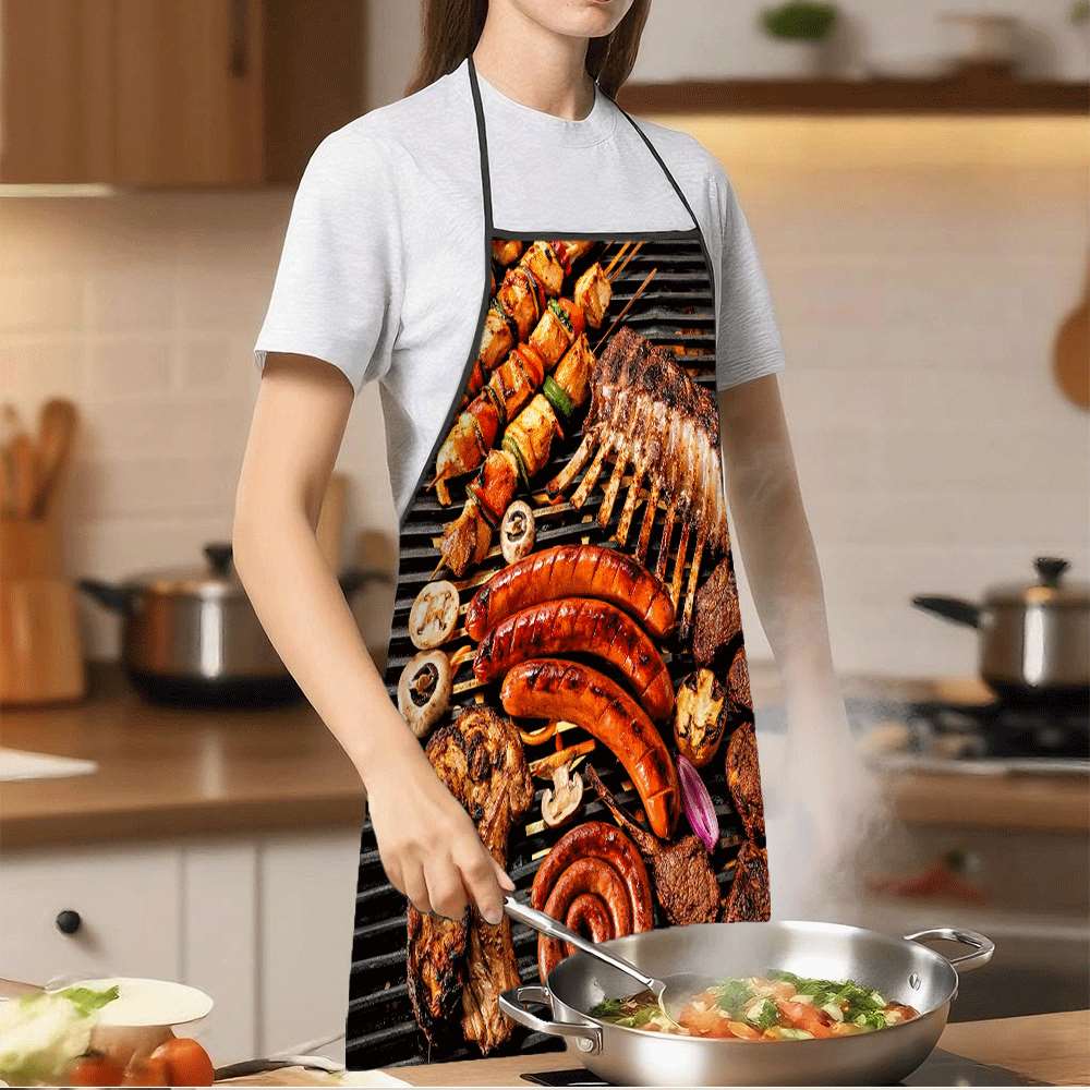 1 stuk grappige barbecue-thema - Kitchen Baking Area Ideas recensie en prijs