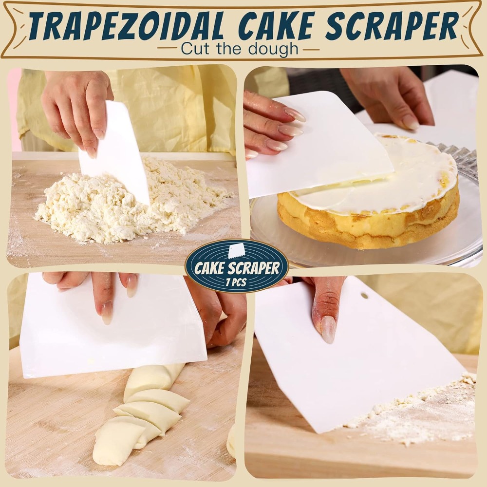 7-delige keukenspatel- en deeg - Kitchen Baking Utensil recensie en prijs