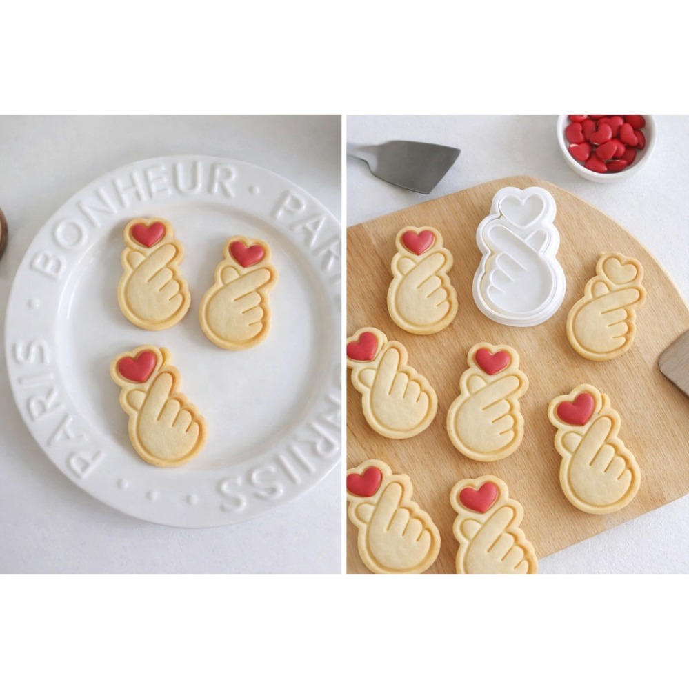 Liefdesgebaar Koekjesvormpjes  - Kitchen Baking Cake recensie en prijs