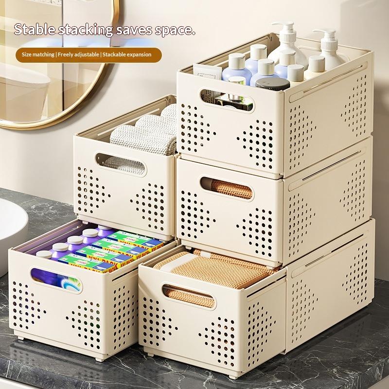 ● Inklapbare plastic opbergbox - Kitchen Baking Tray Storage recensie en prijs