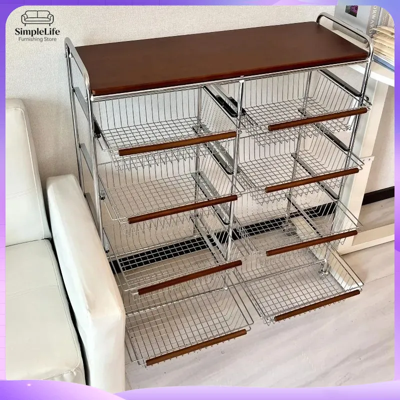 Retro keukenkar met wielen, mo - Kitchen Baking Cart recensie en prijs