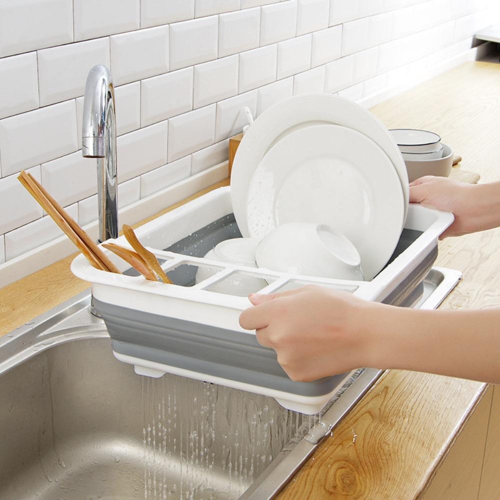Opvouwbare afdruipbak, servies - Kitchen Baking Tray Storage recensie en prijs