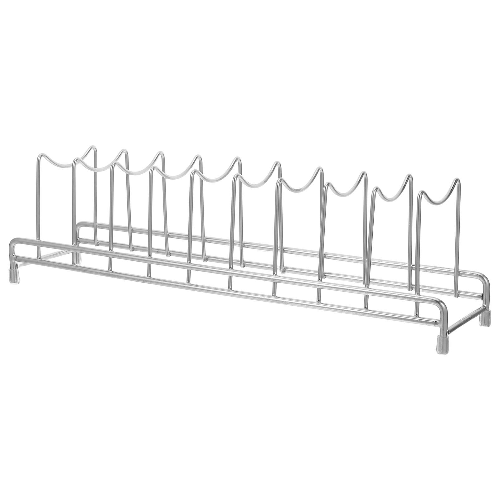 9-delige RVS dekselorganizer r - Kitchen Baking Sheet Organizer recensie en prijs