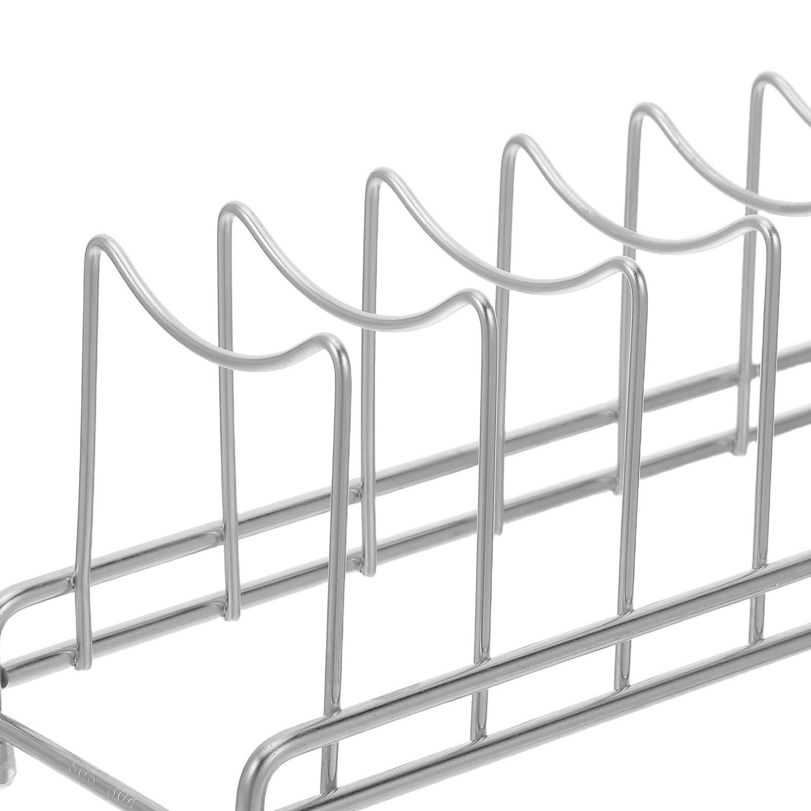 9-delige RVS dekselorganizer r - Kitchen Baking Sheet Organizer recensie en prijs