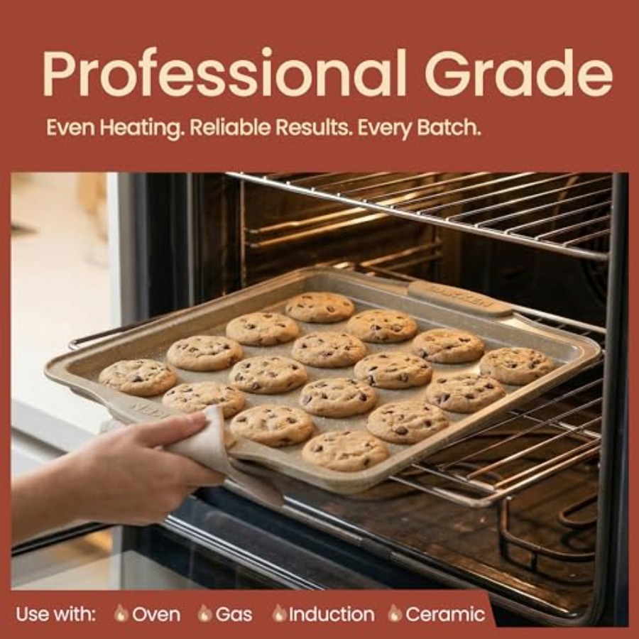 Deluxe 8-delige bakvormenset v - Kitchen Oven Baking Pans recensie en prijs