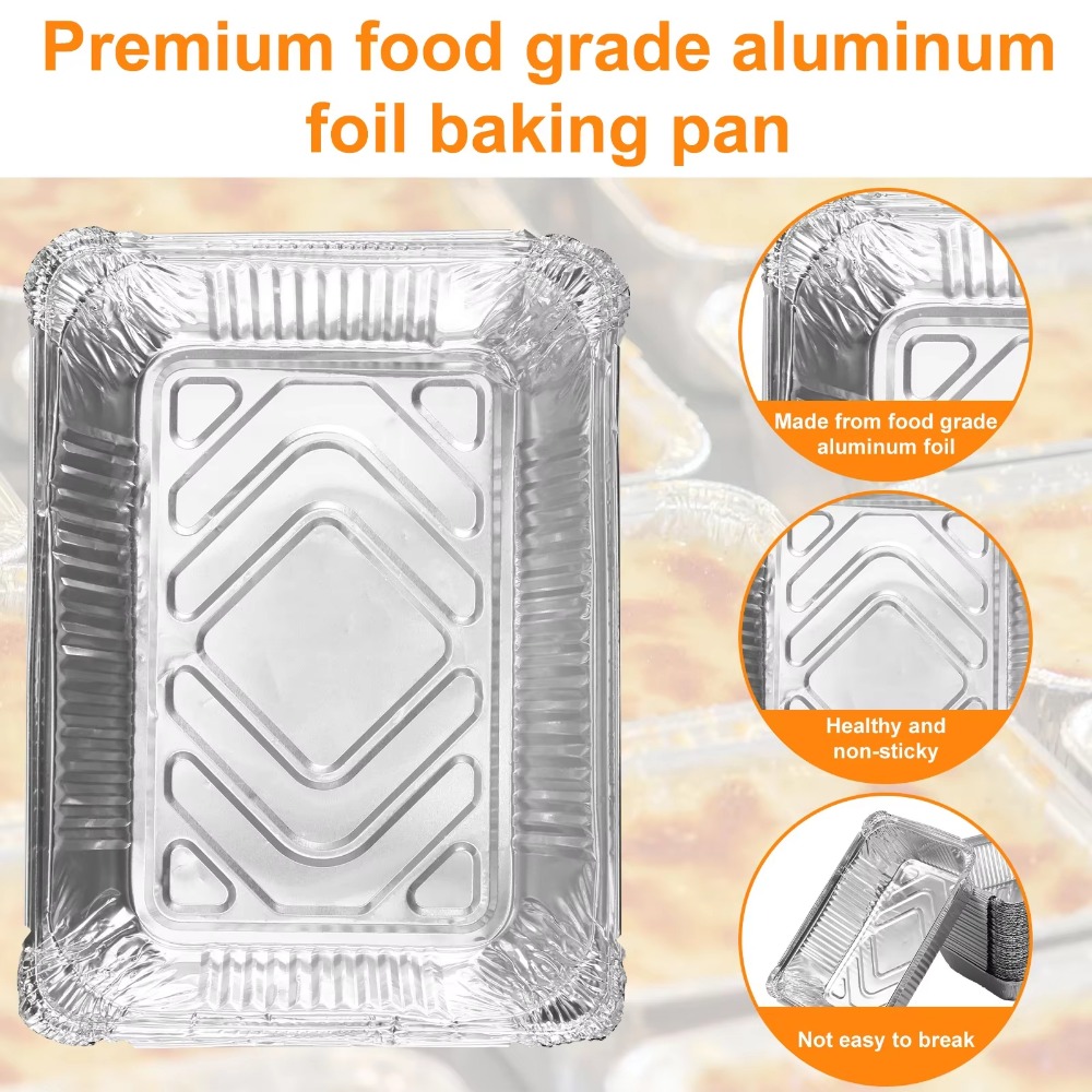 10 STKS Wegwerp Aluminiumfolie - Kitchen Oven Baking Pans recensie en prijs