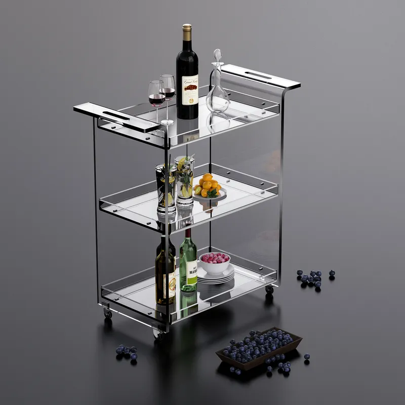 Moderne 3-laags keukenkar met  - Kitchen Baking Cart recensie en prijs