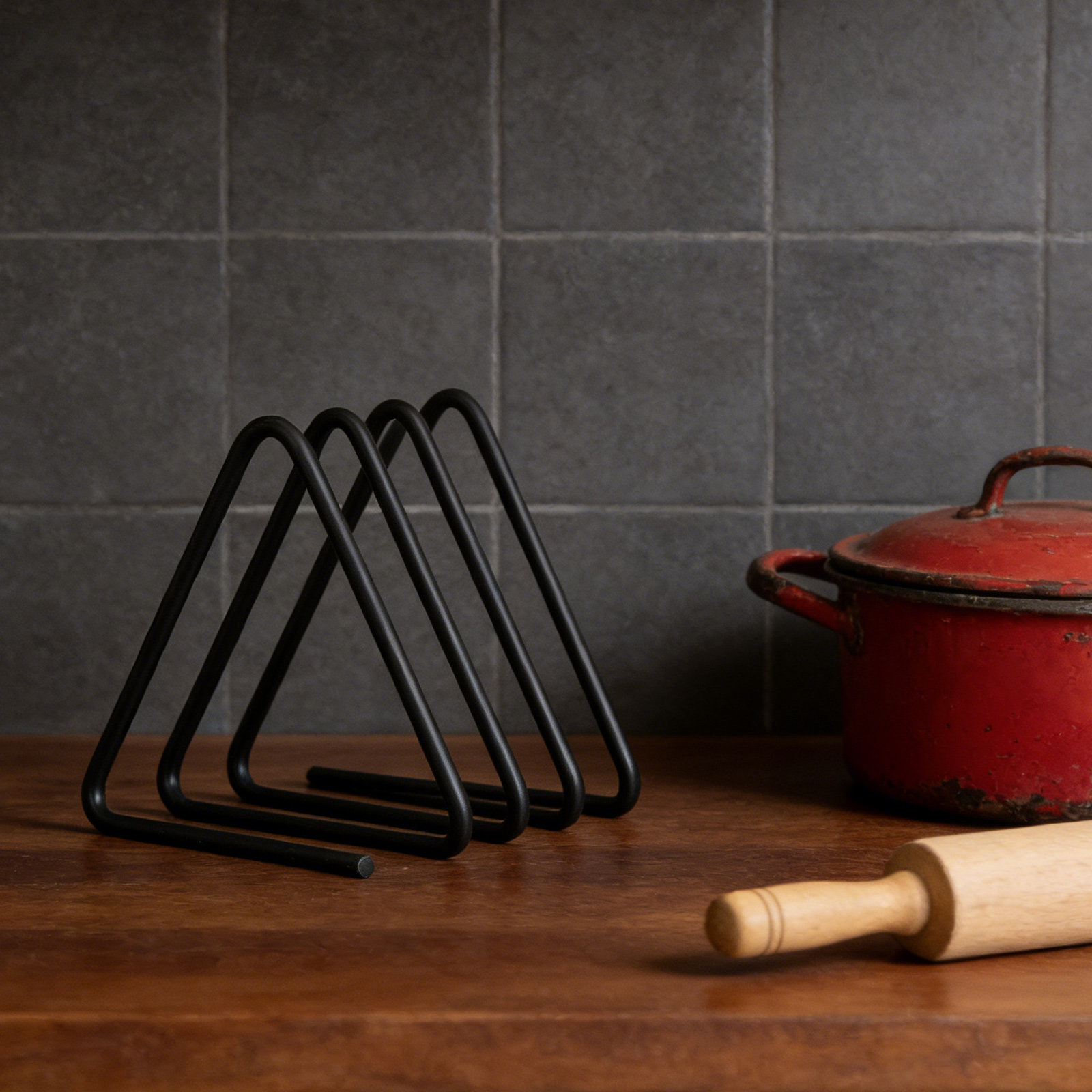 Driehoekige snijplankhouder, z - Kitchen Baking Sheet Organizer recensie en prijs