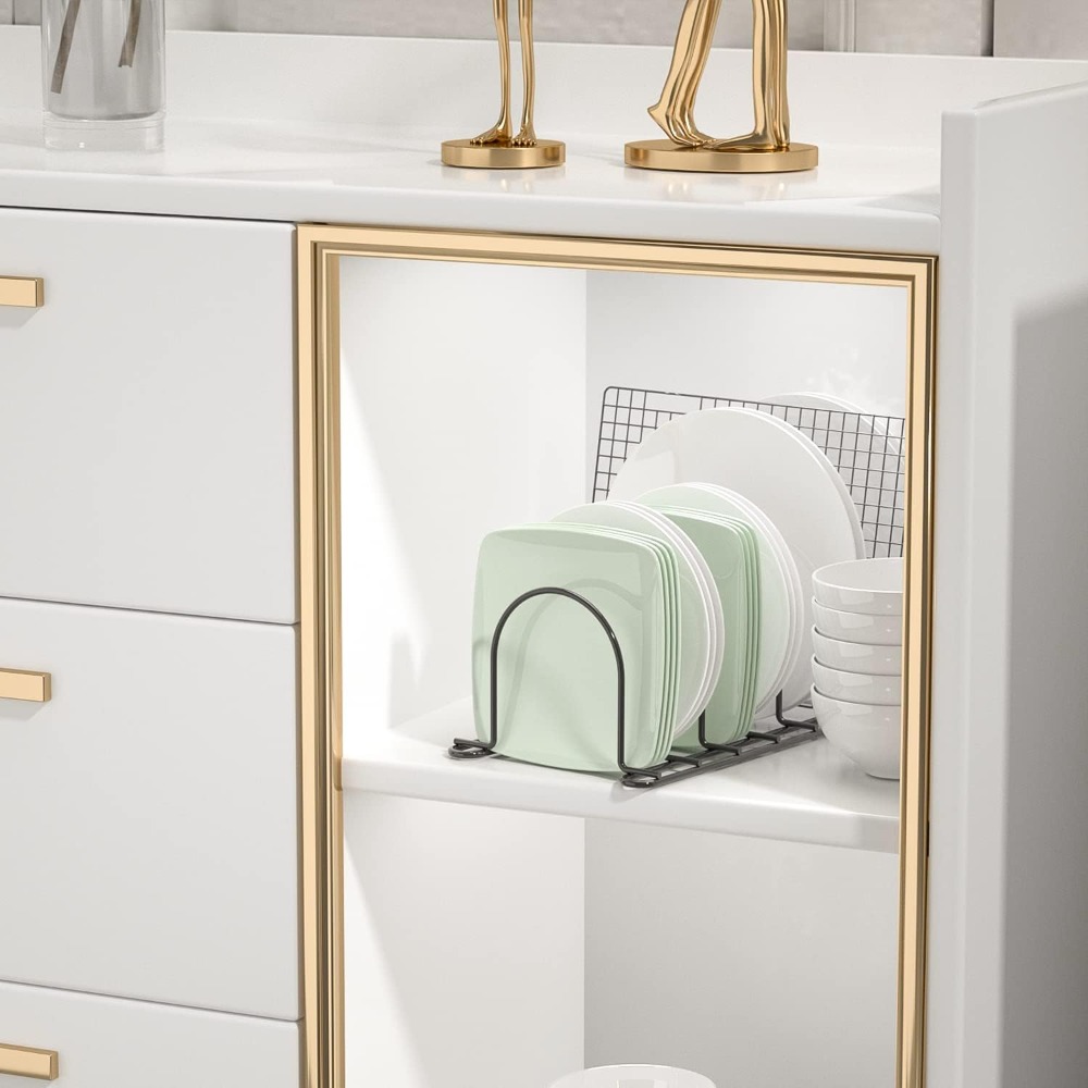 Verticale schotelorganizer voo - Kitchen Baking Sheet Organizer recensie en prijs