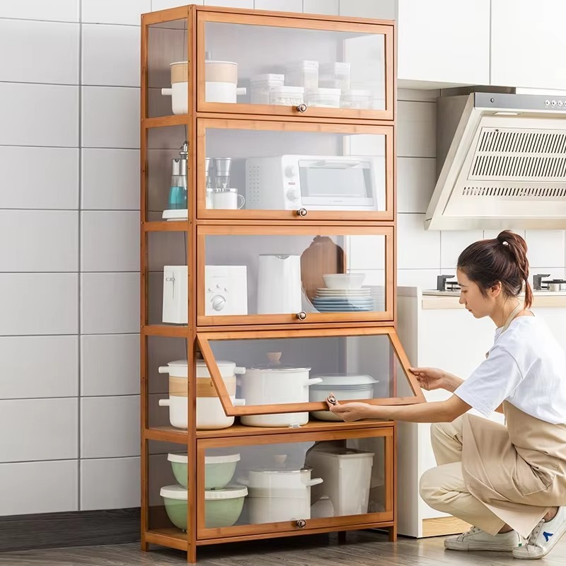 Keukenwagen mangohout verstelb - Kitchen Baking Cart recensie en prijs