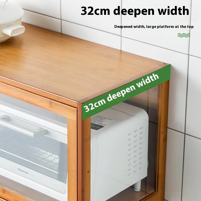 Keukenwagen mangohout verstelb - Kitchen Baking Cart recensie en prijs