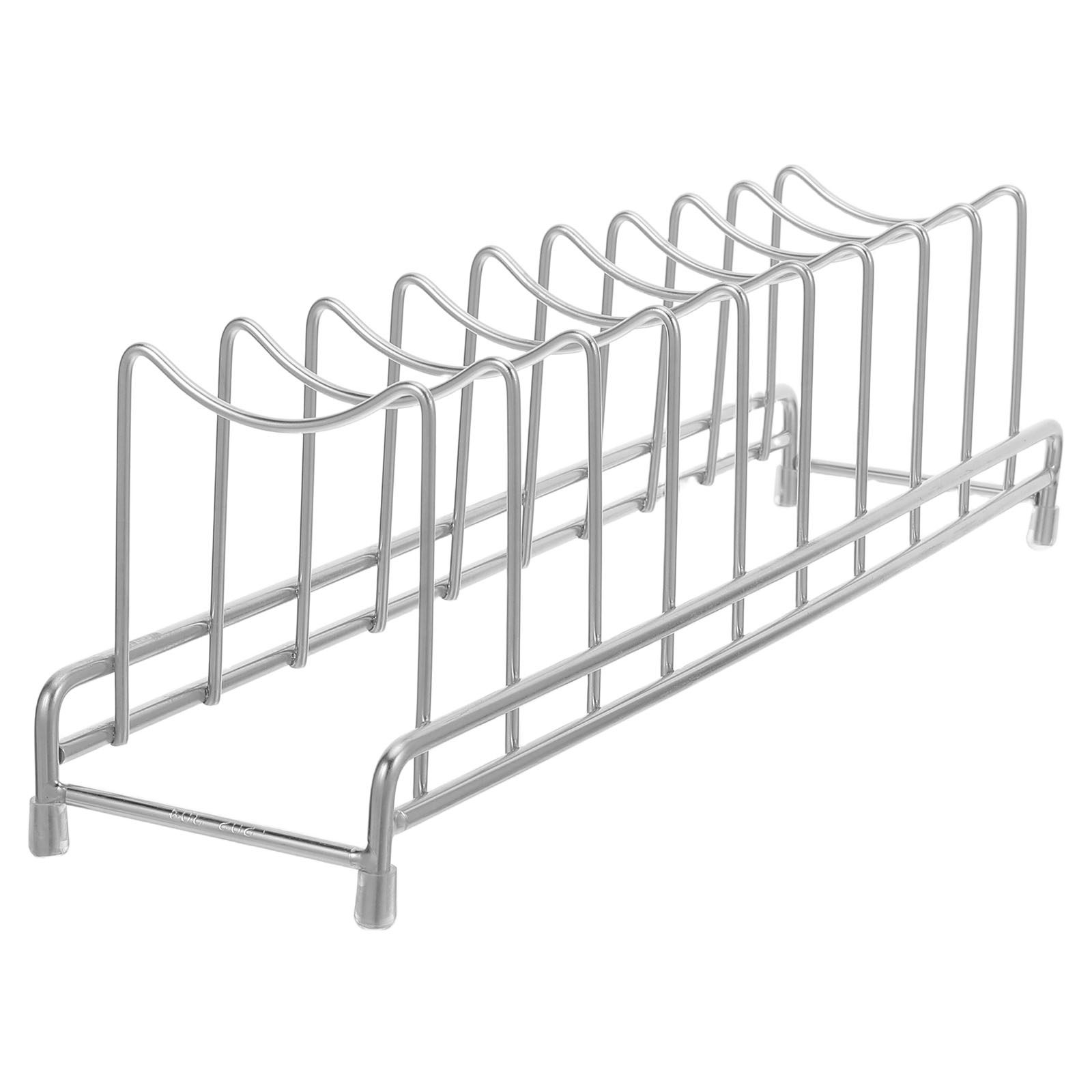 RVS 9-delige dekselorganizer r - Kitchen Baking Sheet Organizer recensie en prijs