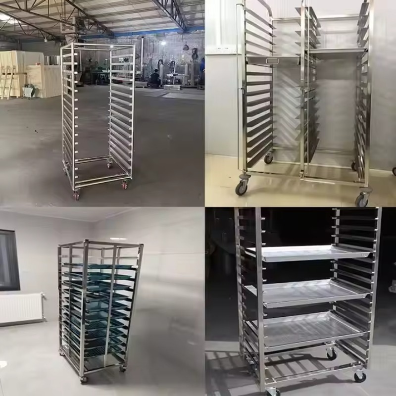 6 10 15 16 lagen roestvrijstal - Kitchen Baking Cart recensie en prijs