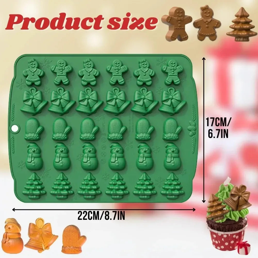 Kerst Siliconen Chocolade Schi - Kitchen Appliances For Baking recensie en prijs