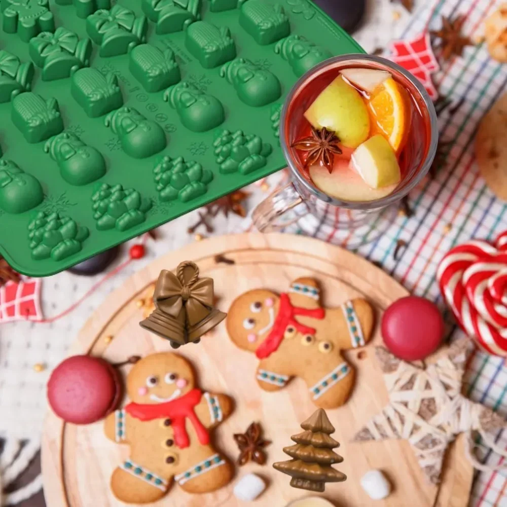Kerst Siliconen Chocolade Schi - Kitchen Appliances For Baking recensie en prijs