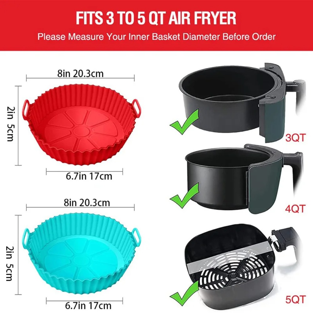 Airfryer siliconen mandje herb - Kitchen Oven Baking Pans recensie en prijs