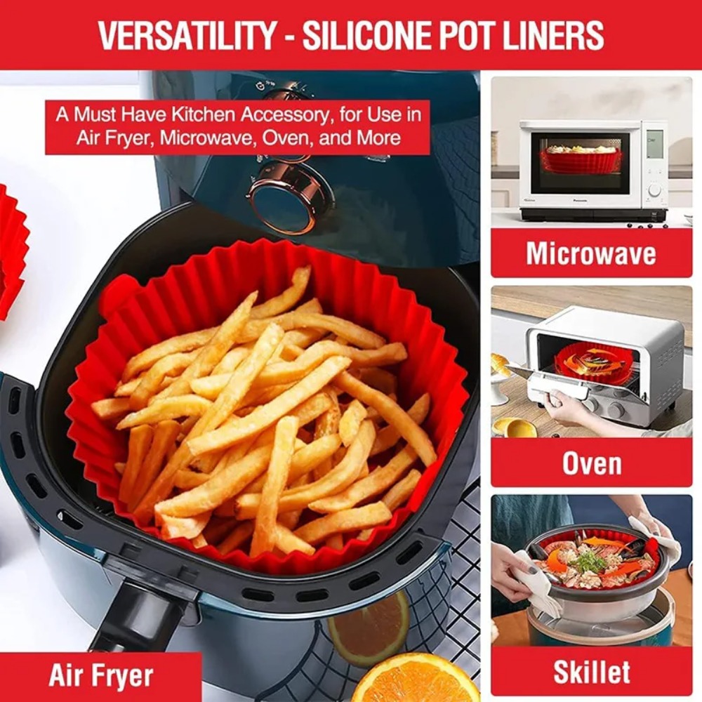Airfryer siliconen mandje herb - Kitchen Oven Baking Pans recensie en prijs