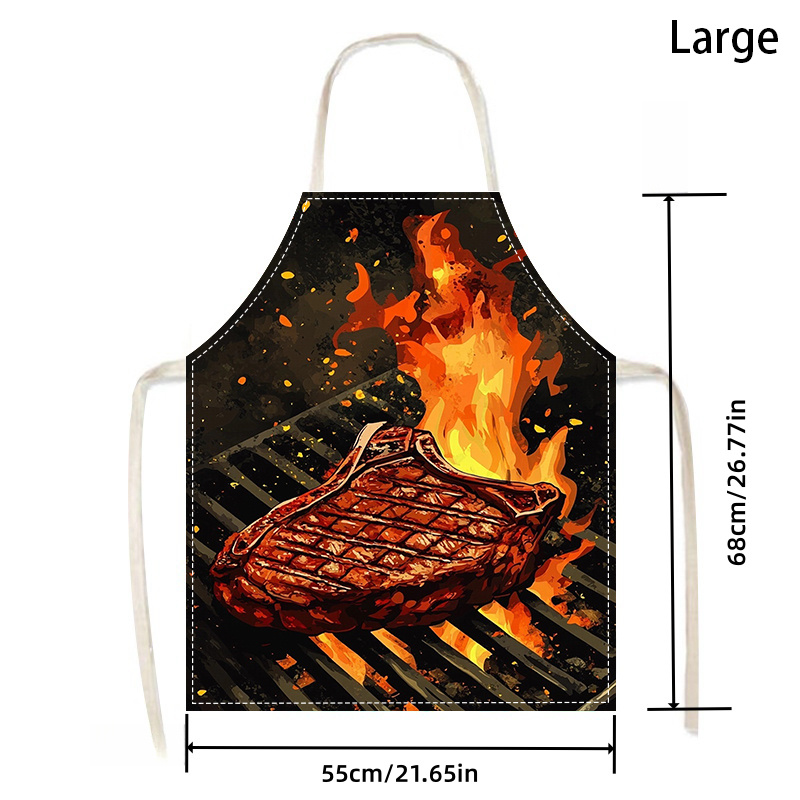 1 stks BBQ Steak Schort met Vl - Kitchen Baking Area Ideas recensie en prijs