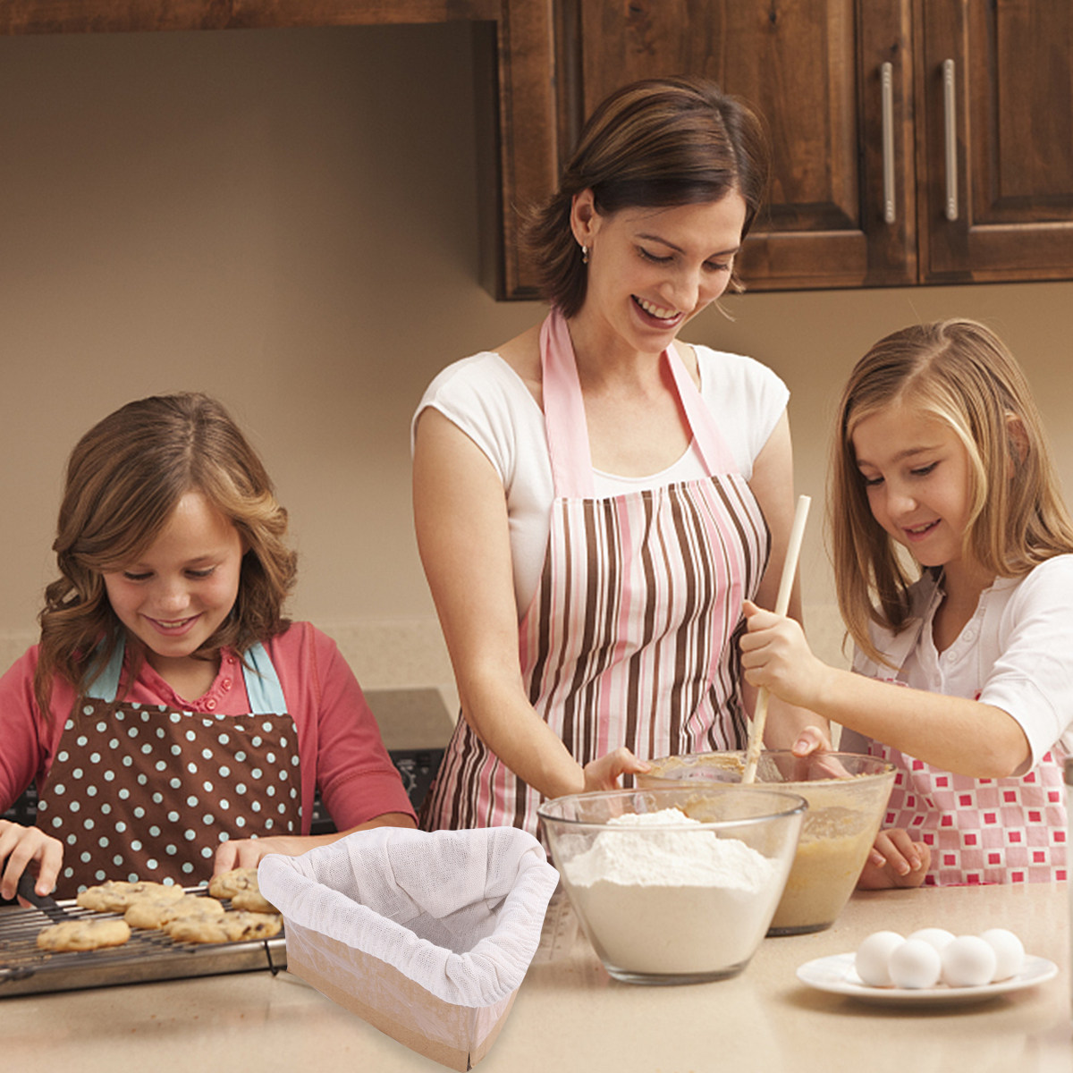 2 stuks broodmand doekhoes dee - Kitchen Baking Utensil recensie en prijs