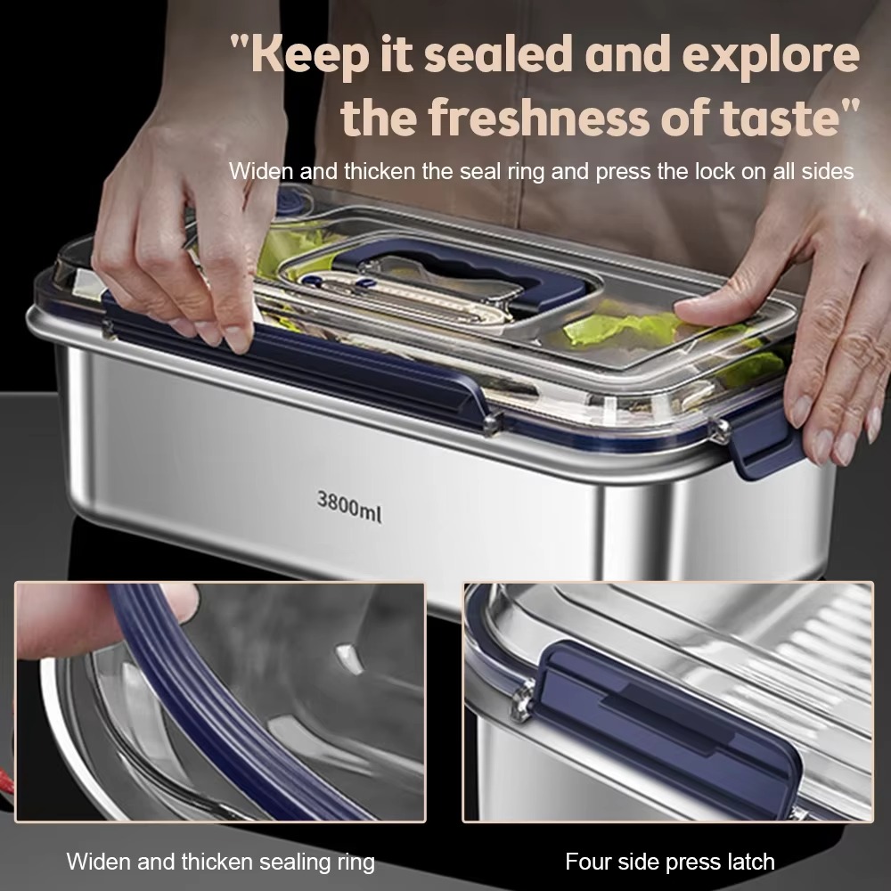 316 RVS voedselbewaarset, luch - Kitchen Baking Tins recensie en prijs