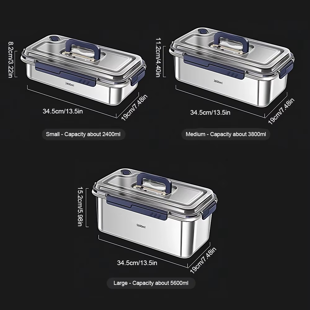 316 RVS voedselbewaarset, luch - Kitchen Baking Tins recensie en prijs