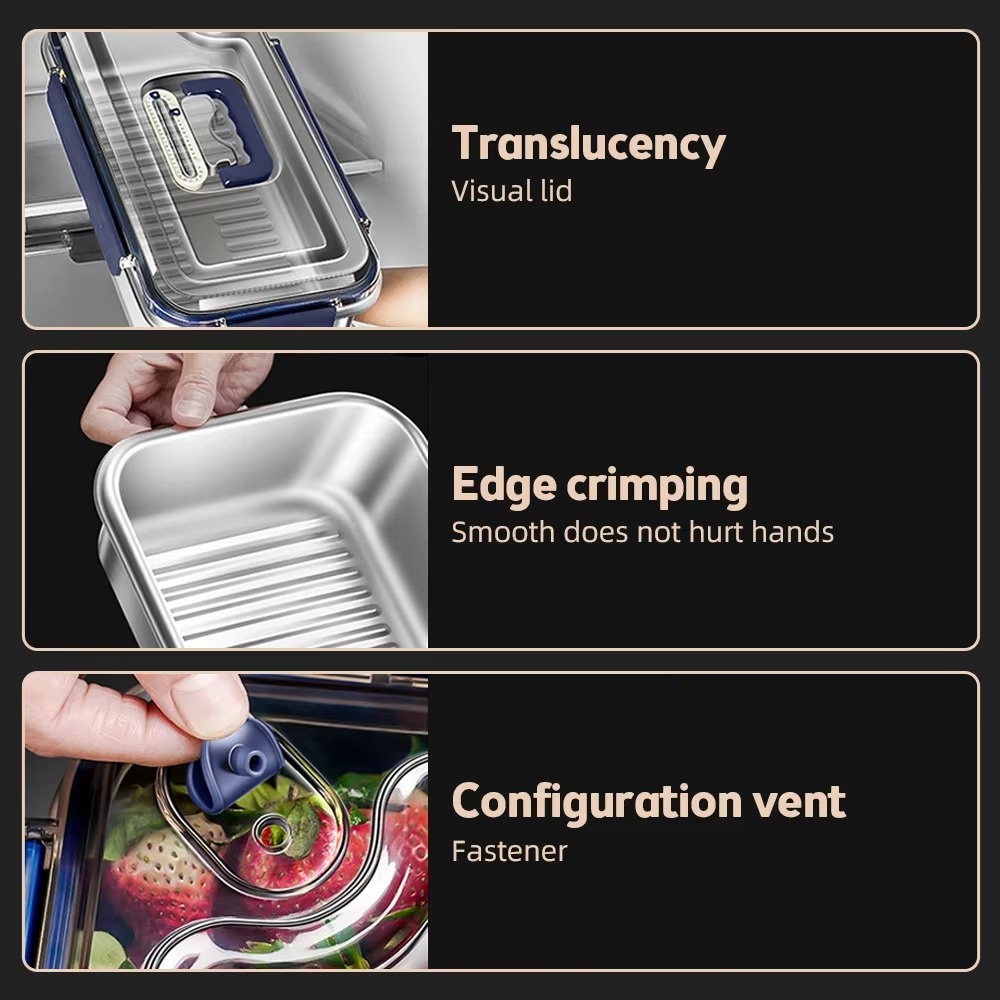 316 RVS voedselbewaarset, luch - Kitchen Baking Tins recensie en prijs