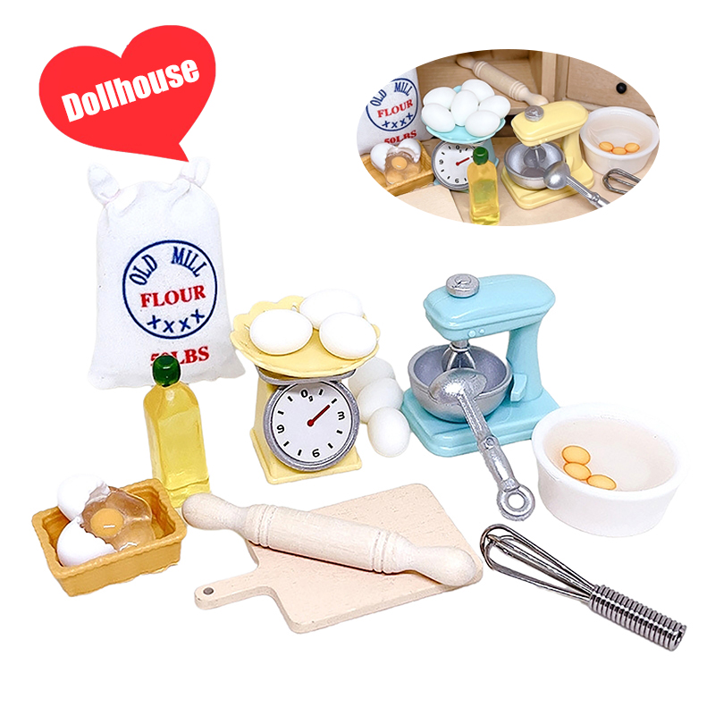 1Set 1:12 Poppenhuis Miniatuur - Kitchen And Baking recensie en prijs