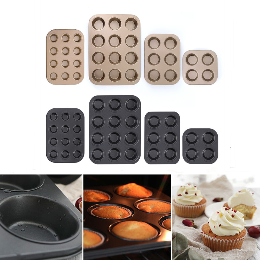 4/6/9/12 Gaten DIY Anti-aanbak - Kitchen Oven Baking Pans recensie en prijs
