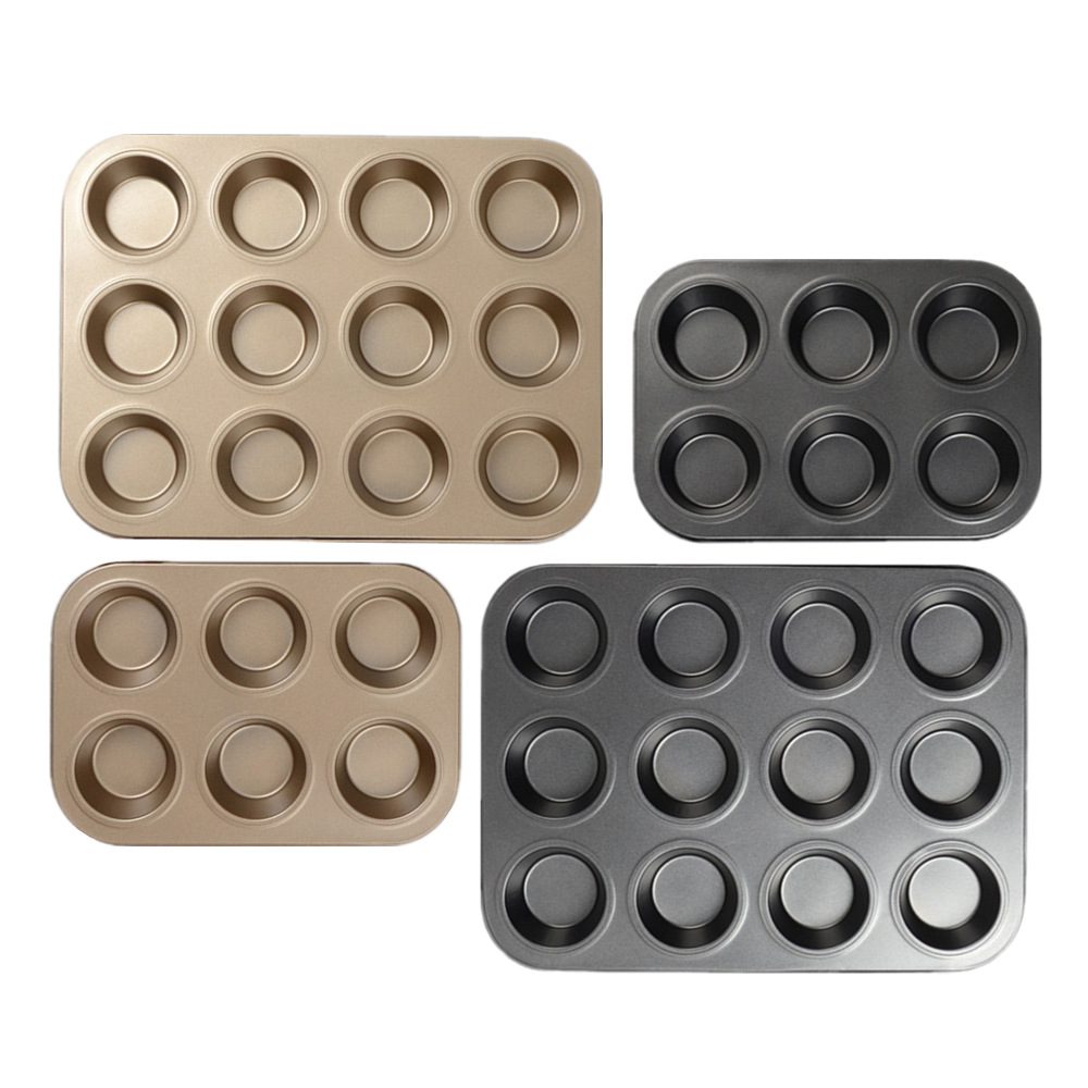 4/6/9/12 Gaten DIY Anti-aanbak - Kitchen Oven Baking Pans recensie en prijs