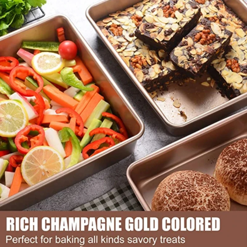 Rechthoek Koolstofstaal Taart  - Kitchen Oven Baking Pans recensie en prijs